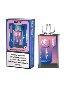 QBIX Pod Smak Blue Rasperry 14mg,10P