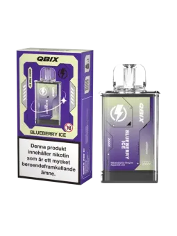 QBIX Pod Smak Blueberry Ice 14mg,10P