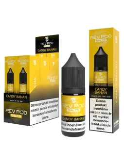 Rev Pod Salts - Candy Banana 14 mg/10ml-6P