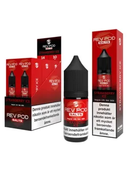 Rev Pod Salts – Strawberry Ice 14mg/10ml-6P