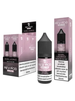 Rev Pod Salts – Whirl Liquorice 14mg/10ml-6P