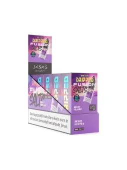 Fusion Dripped Berry Heaven,14.5MG,10ML,5-pack