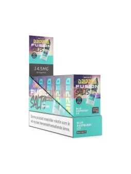 Fusion Dripped Blue Raspberry Ice,14.5MG,10ML,5-pack