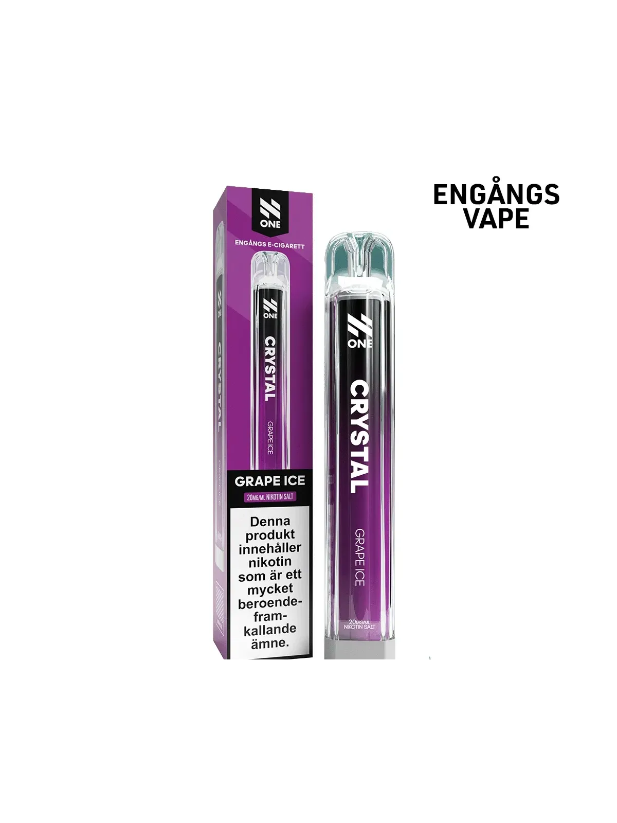 N ONE CRYSTAL-Grape Ice 5-p