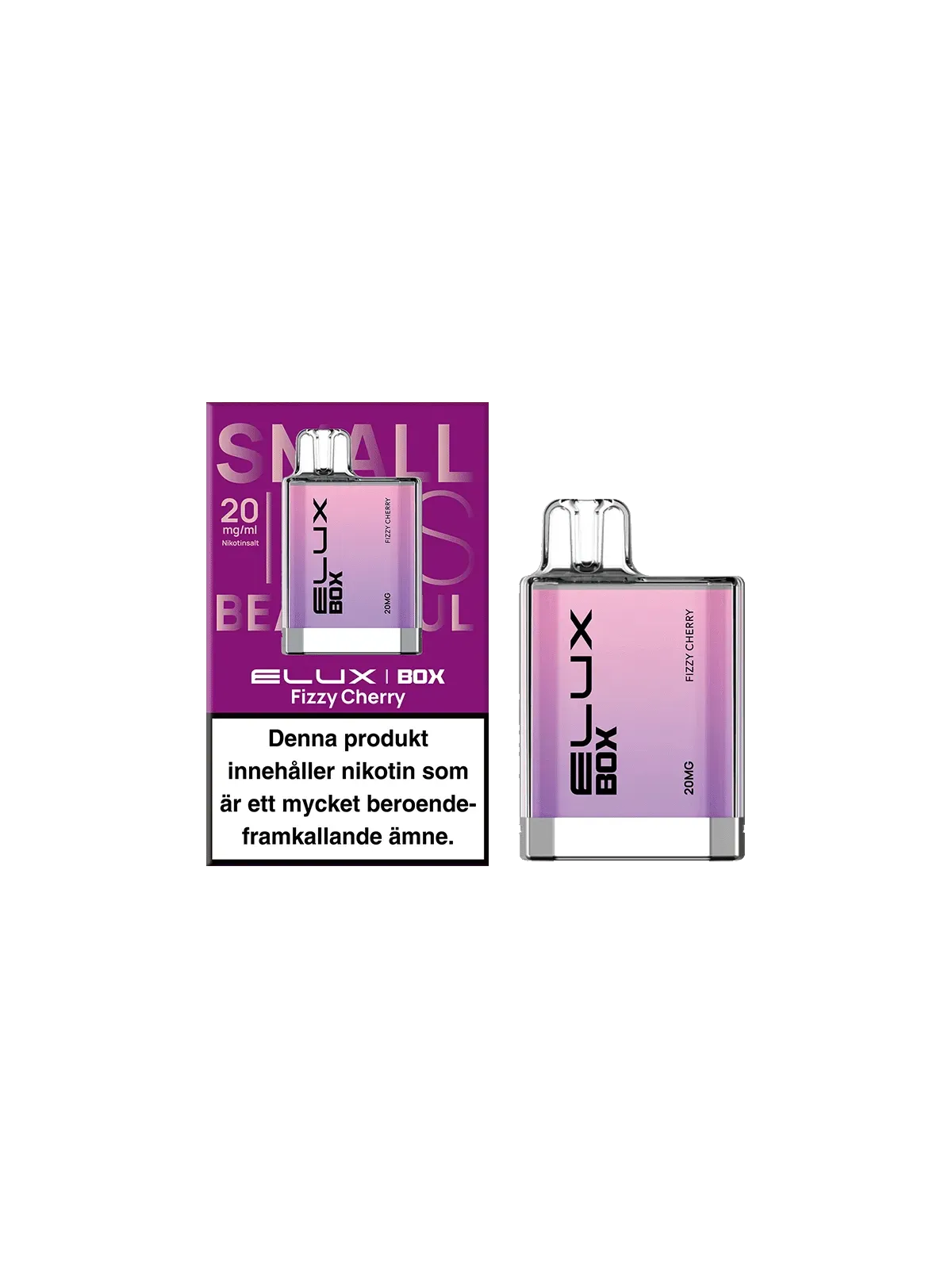 Elux Box Fizzy Cherry,20MG,10P