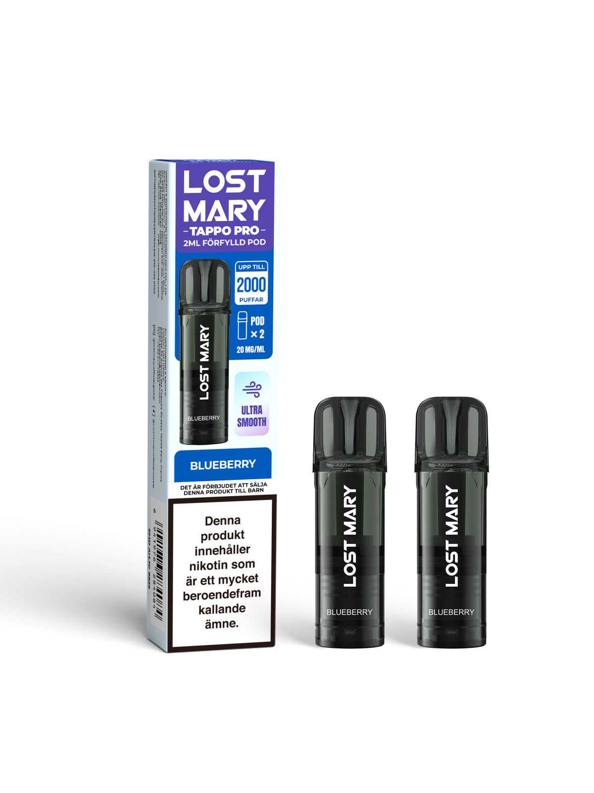 Lost Mary Tappo,Blueberry,20mg,2*10P