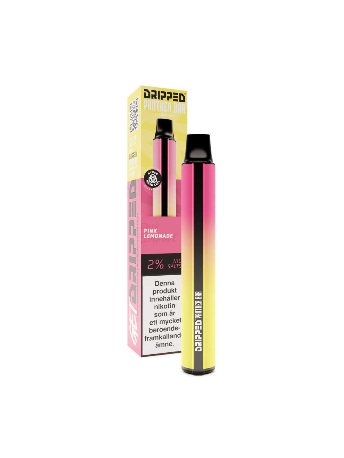 PantherBar DRIPPED Pink Lemonade,20mg,10-pack