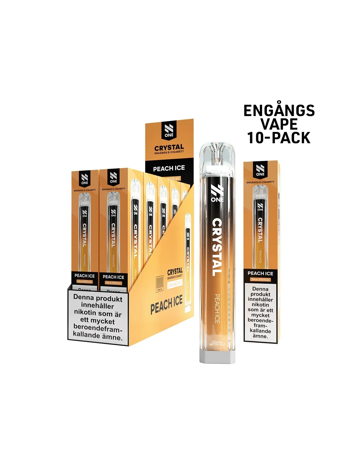 N ONE CRYSTAL-Peach Ice 10-p