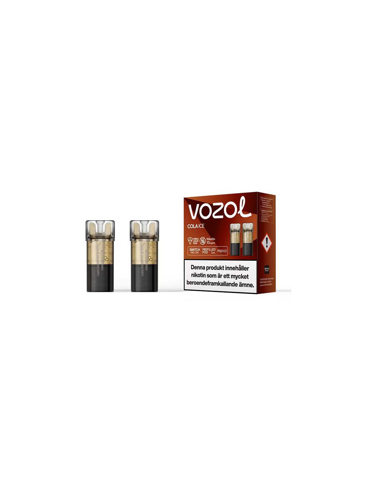 Vozol Switsh Pro Cola Ice Engångs Pod/2*10P