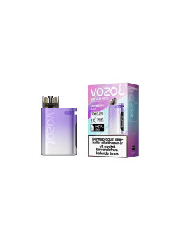 Vozol Switch Pico,Cranberry Soda,Batteri+Pod-10P
