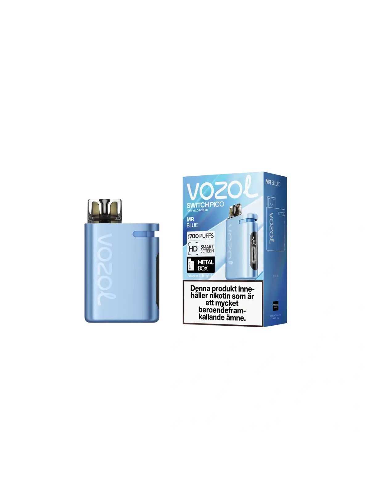 Vozol Switch Pico,Mr Blue,Batteri+Pod-10P