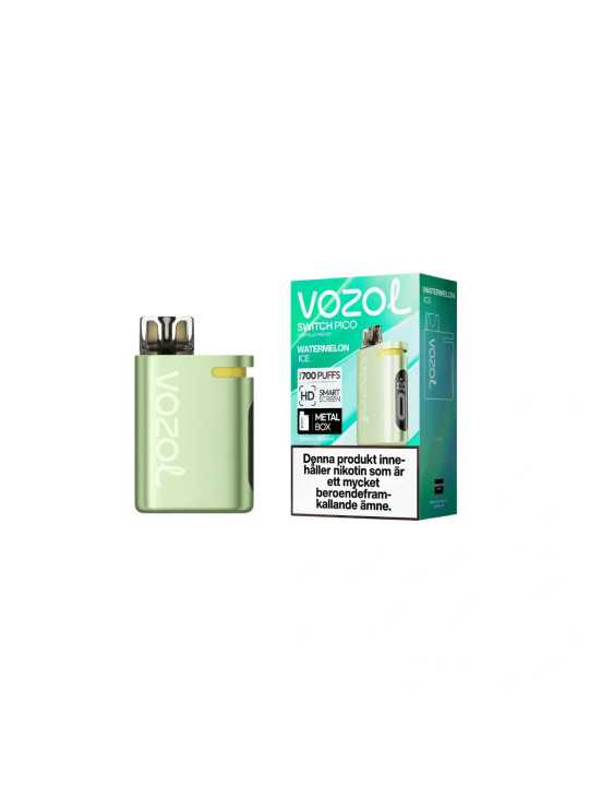 Vozol Switch Pico,Watermelon Ice,Batteri+Pod-10P