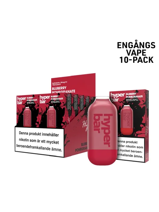Hyper Bar,Blueberry Pomegranate 10-P