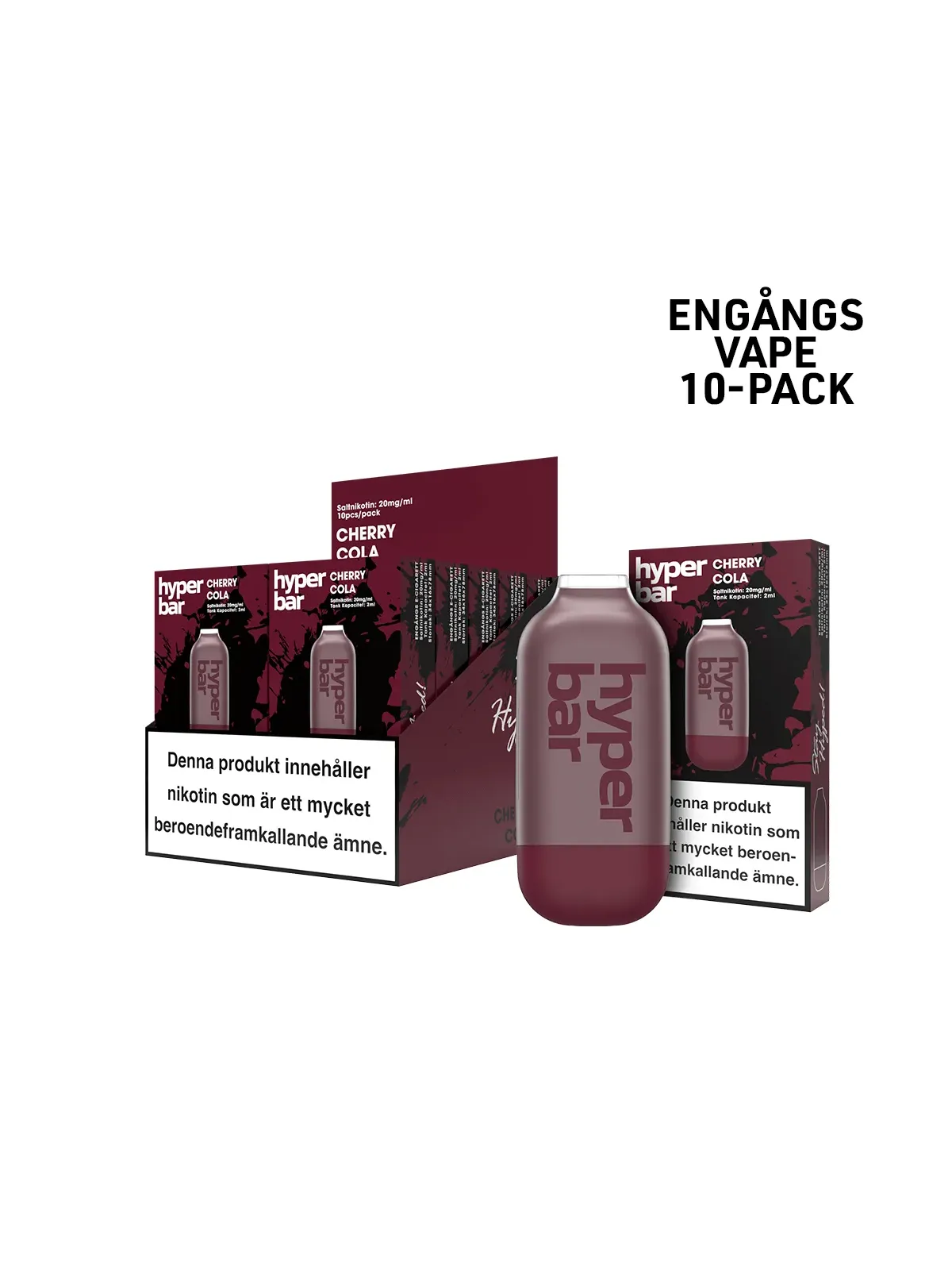Hyper Bar,Cherry Cola 10-P