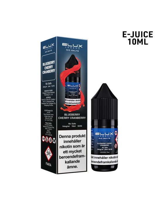 Elux Legends-Blueberry Cherry Cranberry-14mg-10P