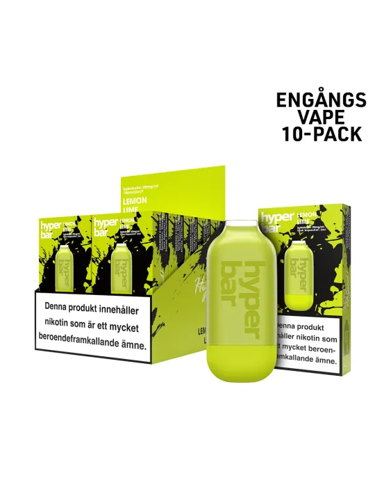 Hyper Bar,Lemon Lime 10-P