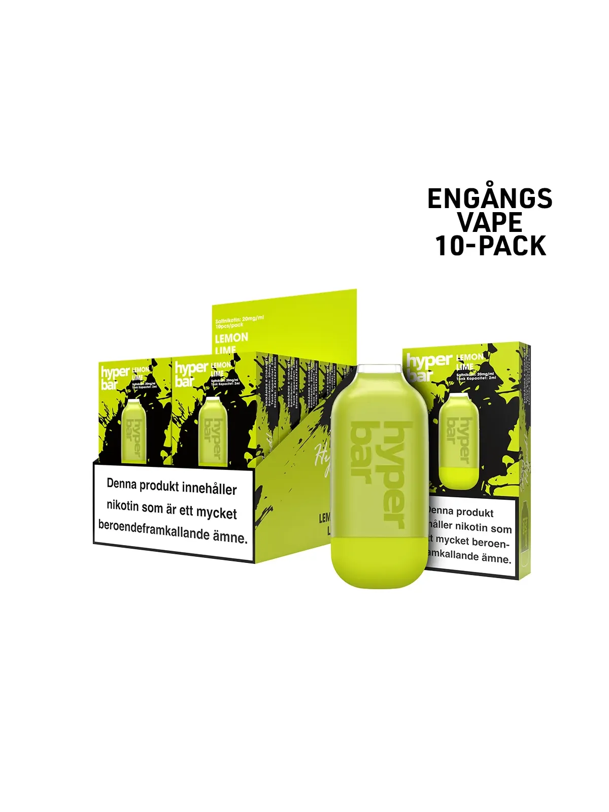 Hyper Bar,Lemon Lime 10-P