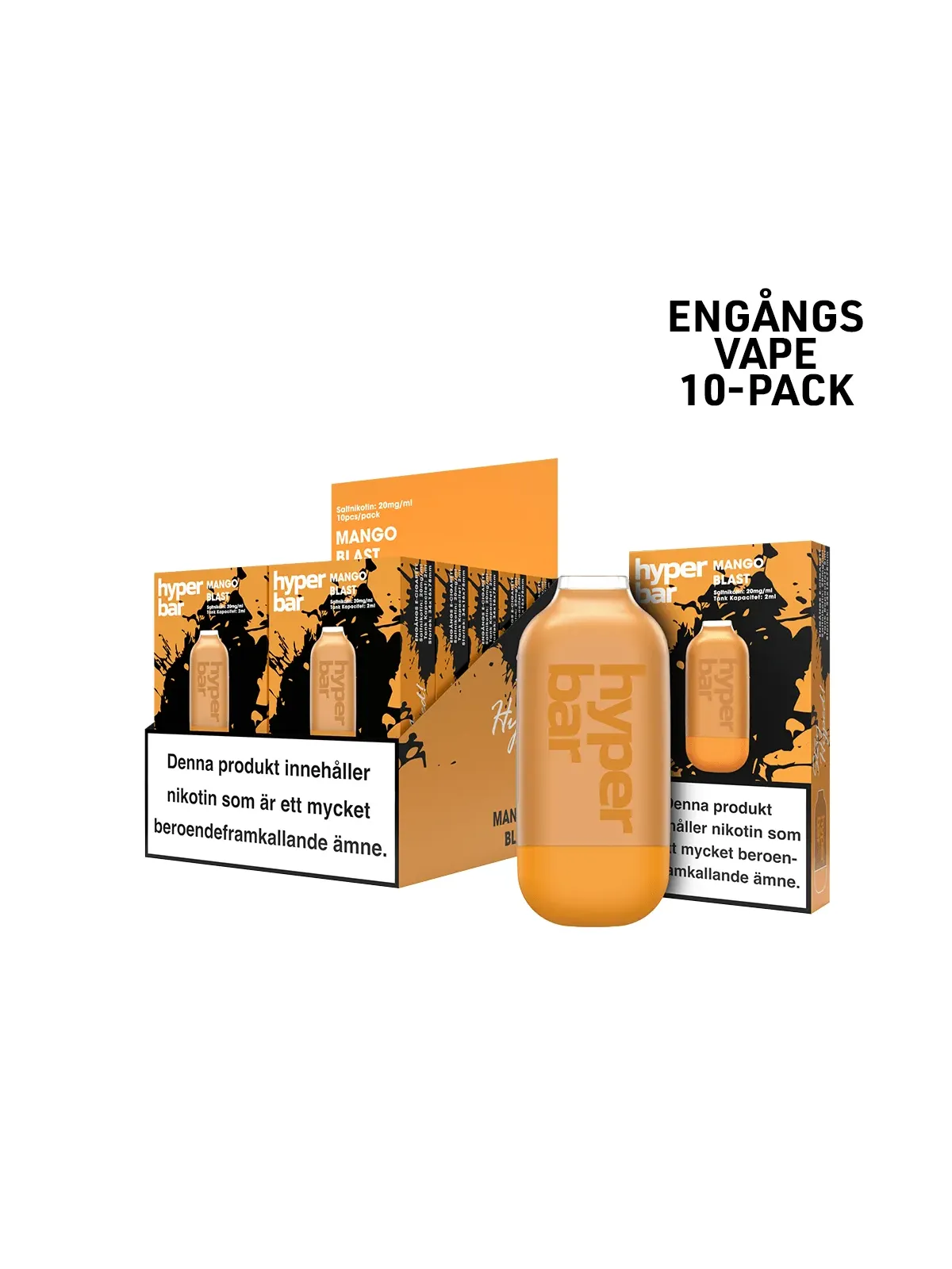 Hyper Bar,Mango Blast 10-P
