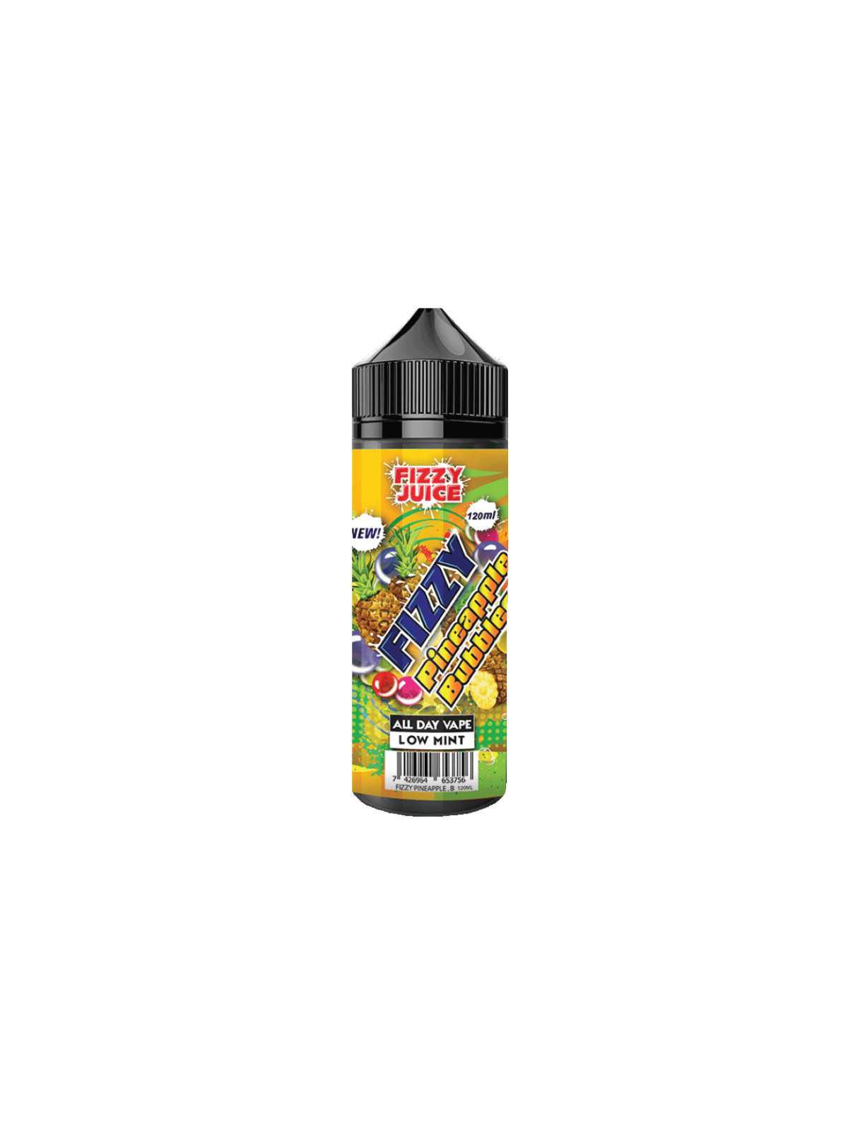 Fizzy Pineapple Bubblegum,100ML Shortfill
