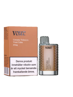 Vont Cube Creamy Tobacco 20 mg/ml-10P