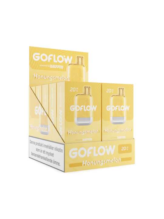 Go Flow Pc GO FLOW 2 Dripped,Honungsmelon,20mg,10p