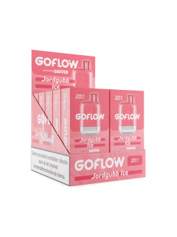 GO FLOW 2 Dripped,Jordgubb Ice,20mg,10p