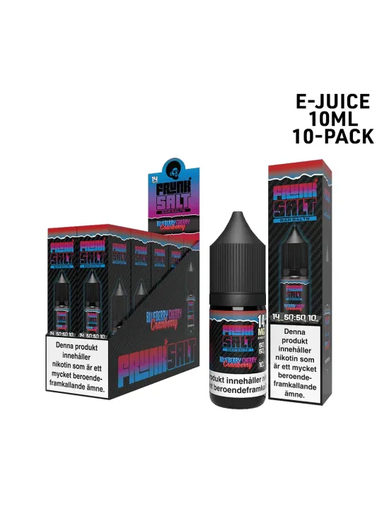 FrunkSalt 10 ML-Blueberry Cherry Cranberry 10-P