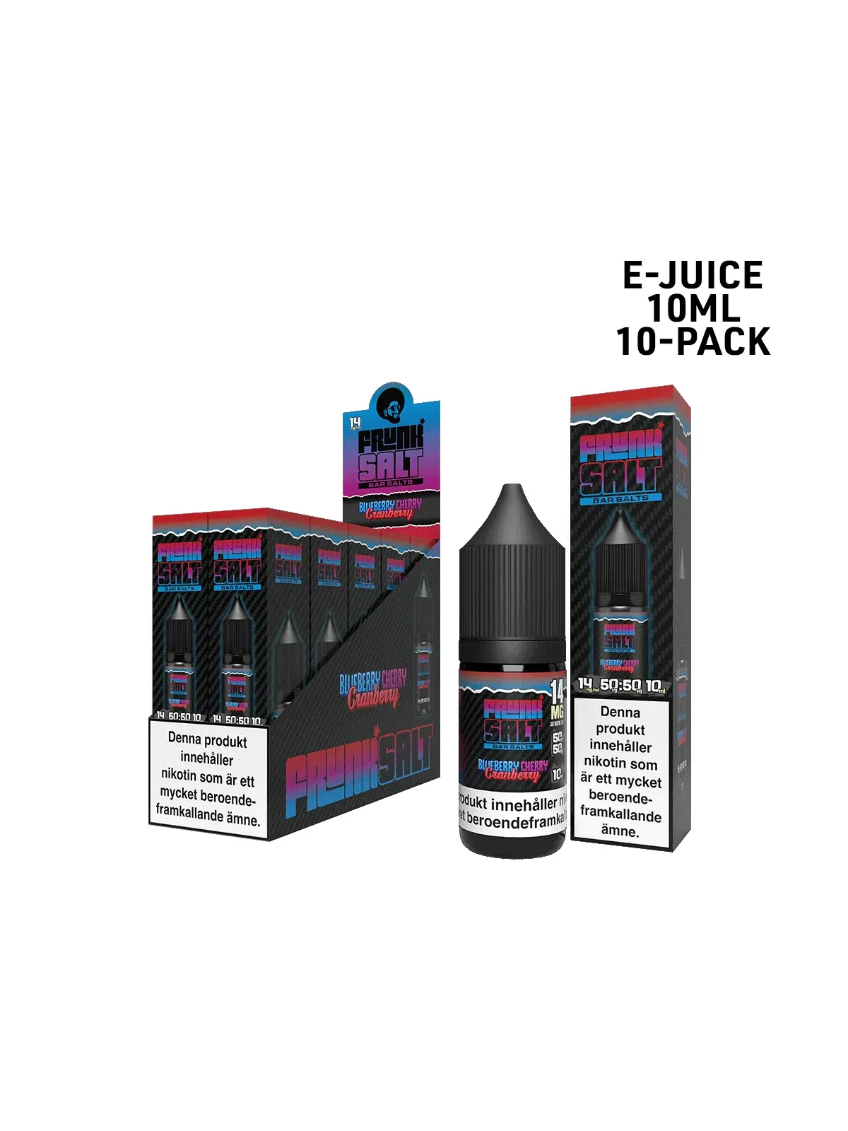FrunkSalt 10 ML-Blueberry Cherry Cranberry 10-P