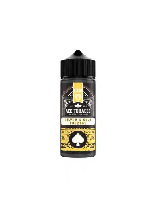 Ace Silver Gold Tobacco,120 Ml,Shortfill
