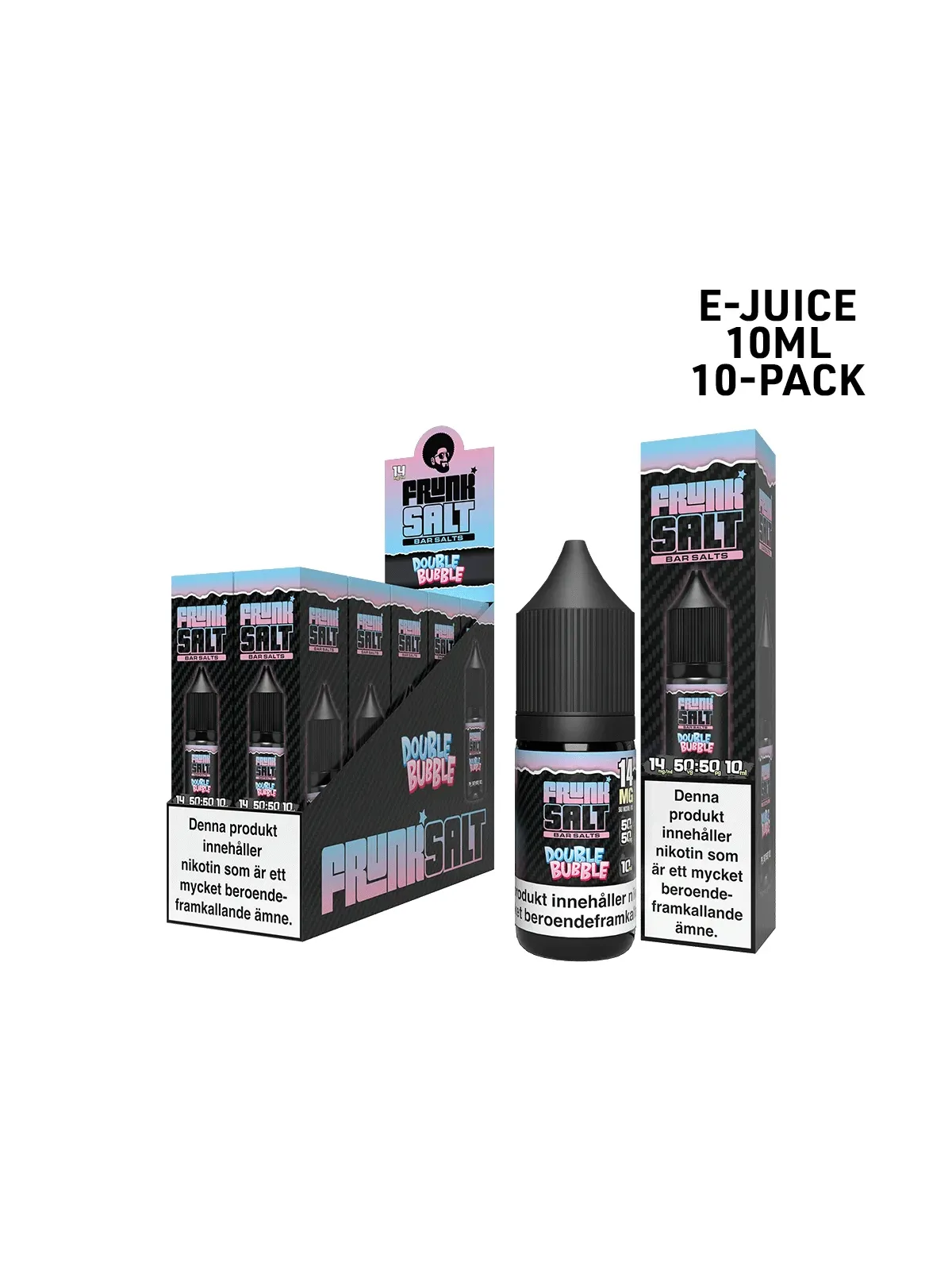 FrunkSalt 10 ML-Double Bubble 10-p