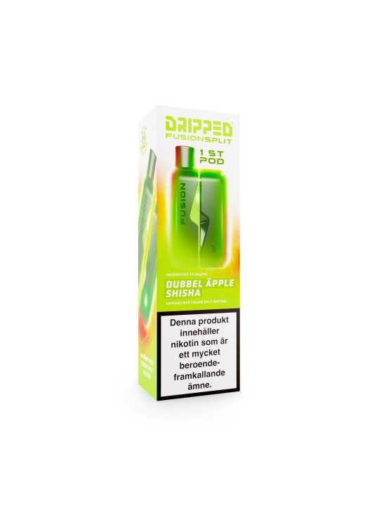 Fusion Split-POD-Dubble Äpple Shisha,14,5mg,10P