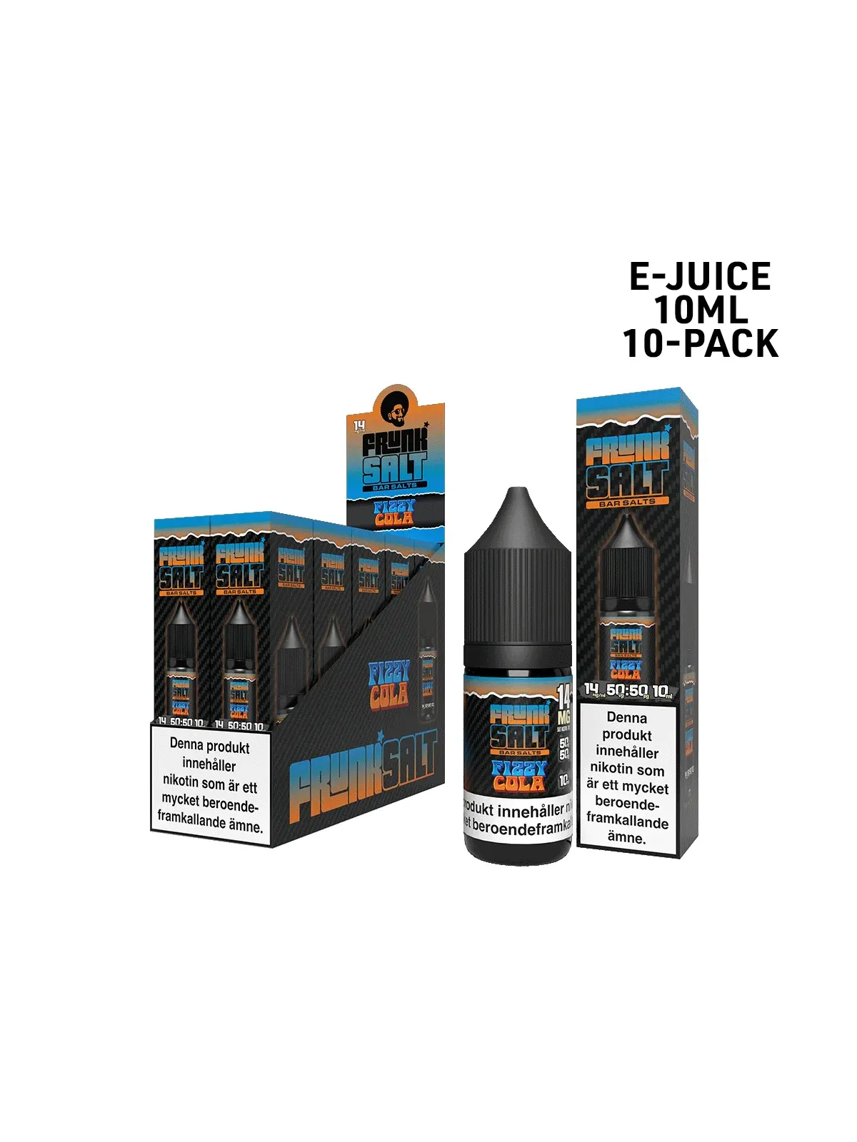 FrunkSalt 10 ML-Fizzy Cola 10-p