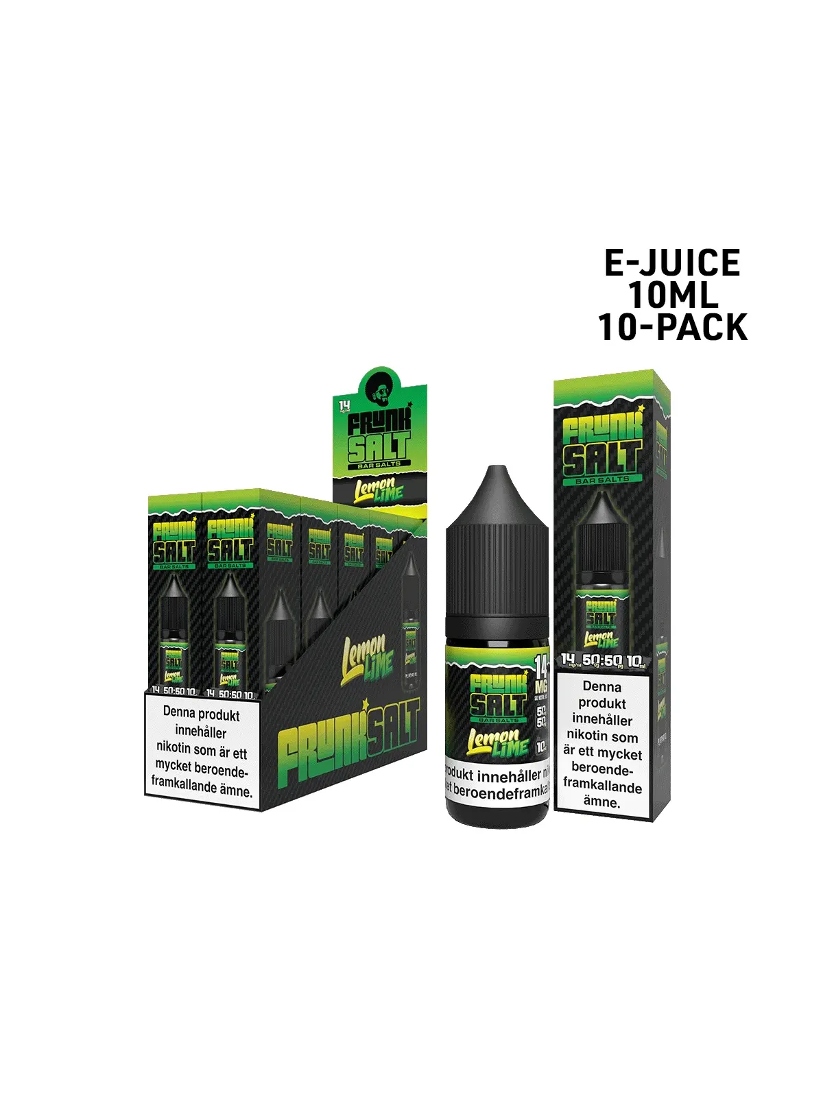 FrunkSalt 10 ML-Lemon Lime 10-P