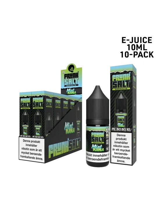 FrunkSalt 10 ML-Mint Mania 10-p