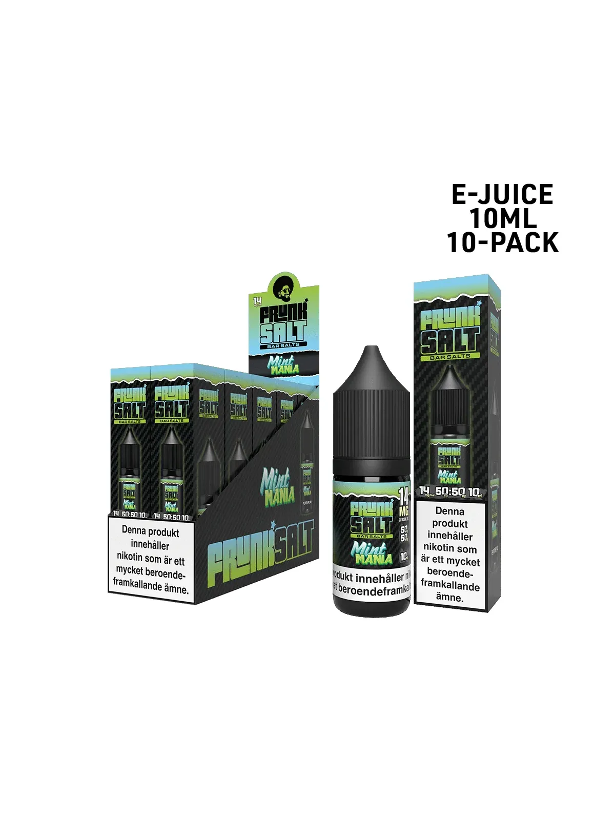 FrunkSalt 10 ML-Mint Mania 10-p