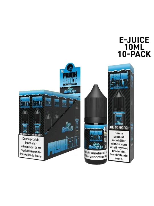 FrunkSalt 10 ML-Sour Blue Razz 10-p
