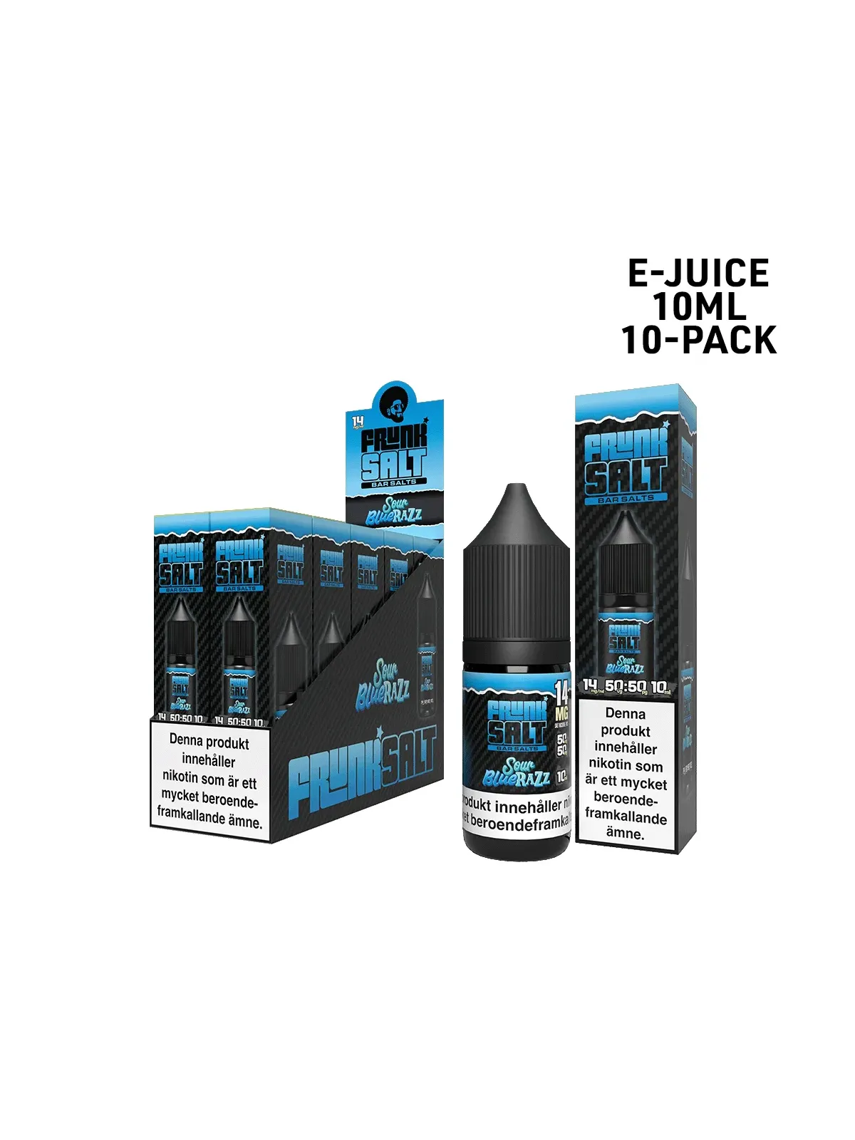 FrunkSalt 10 ML-Sour Blue Razz 10-p