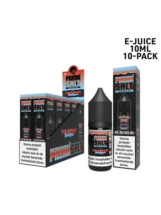 FrunkSalt 10 ML-Strawberry Bubbelgum 10-p