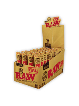 Cones Kingsize Display Raw Classic 3-pack 32-p