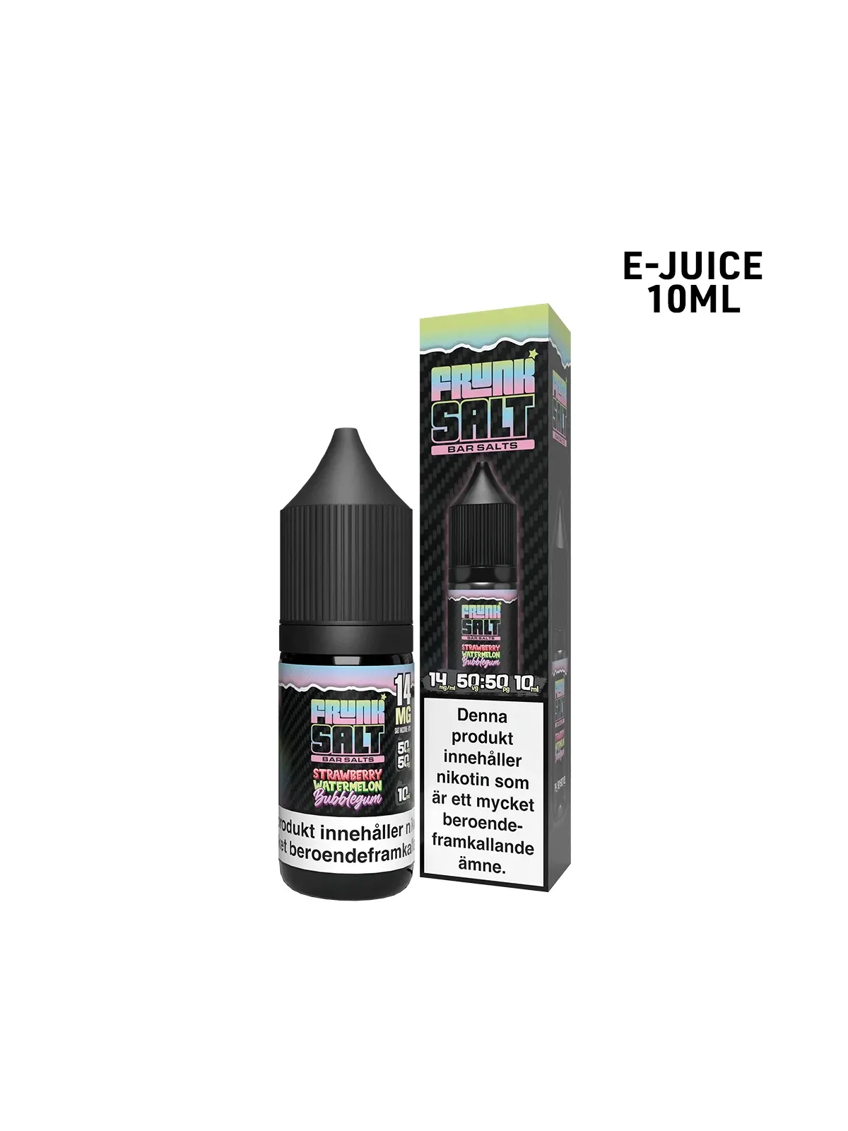 FrunkSalt 10 ML-Strawberry Watermelon Bubbelgum 5-p