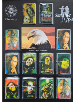 Bensintändare "Bob Marley" 12-p