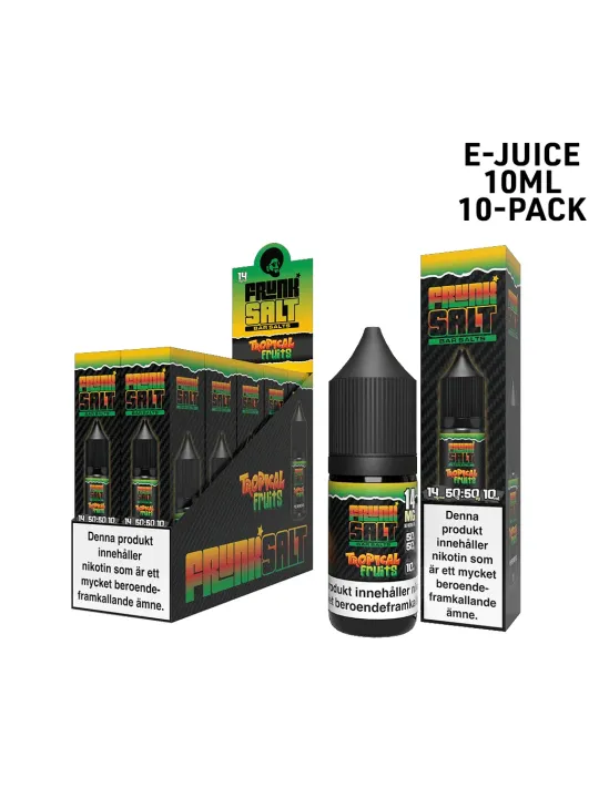 FrunkSalt 10 ML-Tropical Fruits 10-p