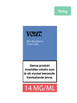 Vont Cube Blue Raspberry 14mg-10p