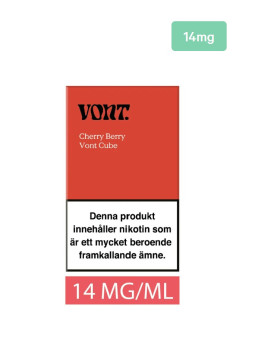 Vont Cube Cherry Berry 14mg-10p