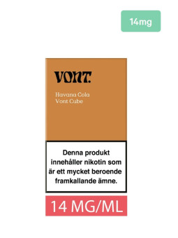 Vont Cube Havana Cola 14mg-10p