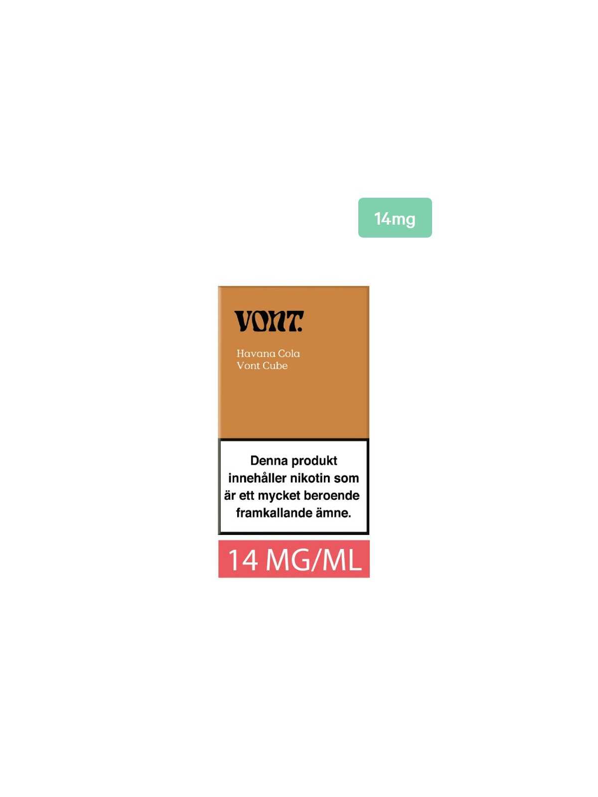 Vont Cube Havana Cola 14mg-10p