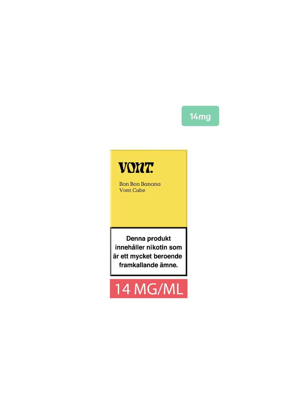 Vont Cube Bon Bon Banana 14mg-10p