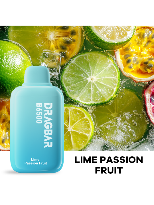 ZOVOO Dragbar B6500 Lime Passion Fruit-5p