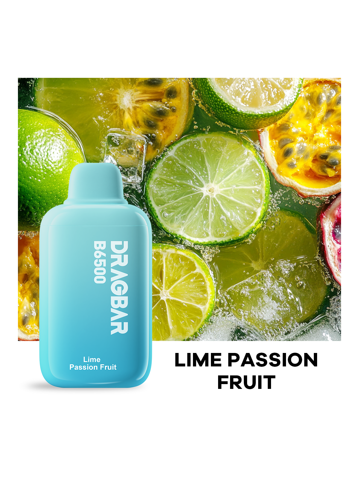 ZOVOO Dragbar B6500 Lime Passion Fruit-5p