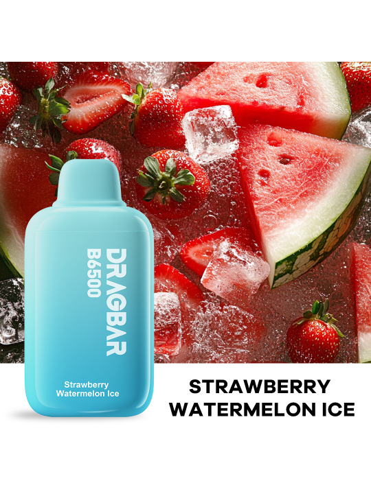 ZOVOO Dragbar B6500 Strawberry Watermelon Ice-5p